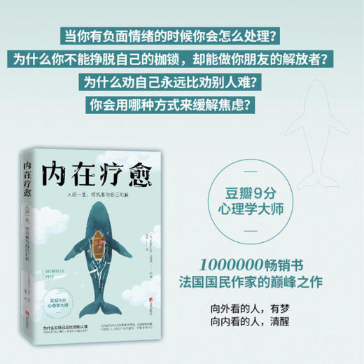 【推荐】内在疗愈+做自己的心理医生 心理学入门基础 自愈力解压 商品图2
