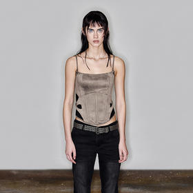  NUTH“身姿”｜拼接胸衣女可拆卸肩带遮副乳辣妹吊带背心