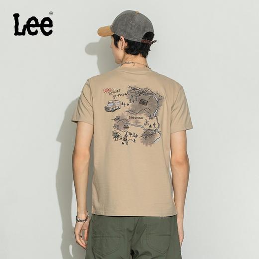 Lee商场同款23春夏新品101+标准版圆领多色男短袖T恤LMT0015443RX 商品图0