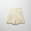 KUON Pleated Shorts 高密度编织奢华精梳棉面料宽松版短裤 商品缩略图1