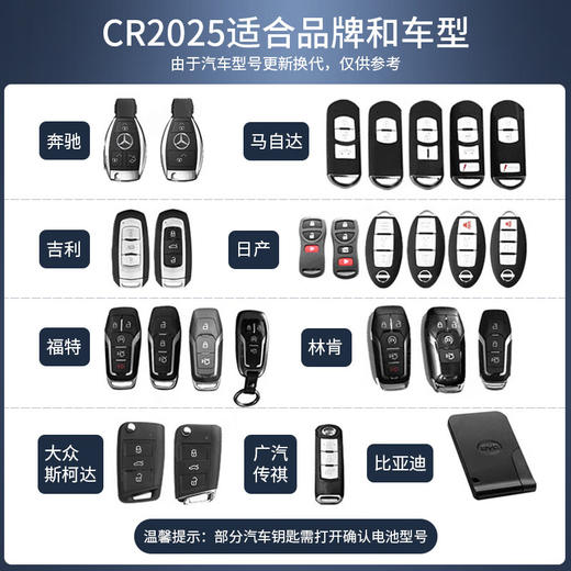 南孚传应扣式CR2025物联电池5粒 商品图5