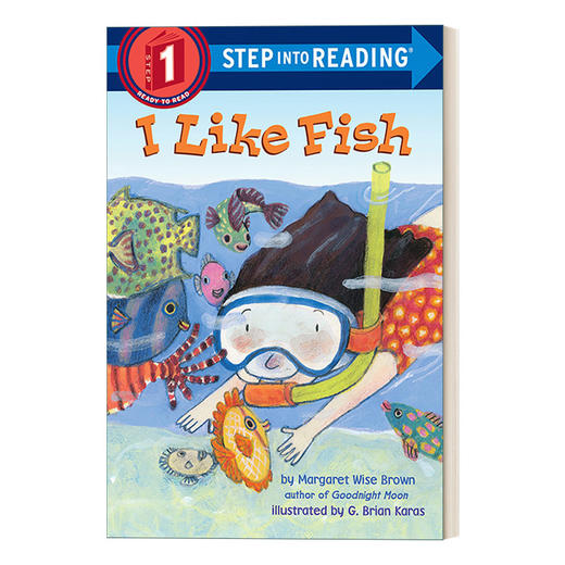 英文原版 Step into Reading 1 - I Like Fish 我喜欢鱼 兰登分级读物1 英文版 进口英语原版书籍 商品图0