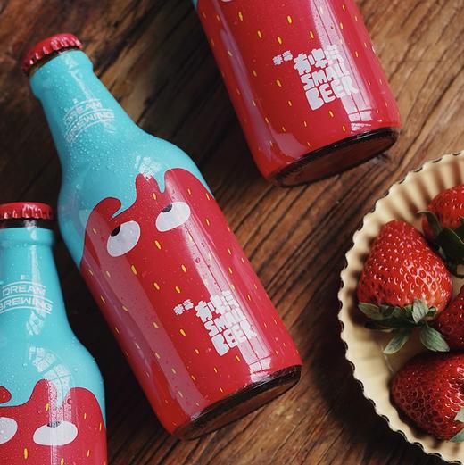 有啤气草莓精酿啤酒320ml（T） 商品图2