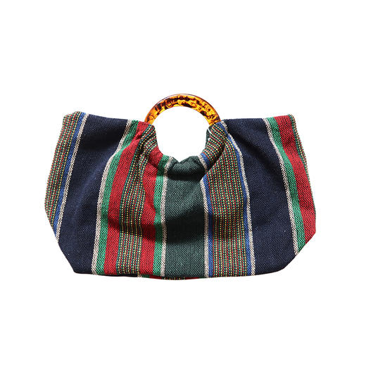 HUJI祤集Noble手提包RAVINE印度编织 商品图3