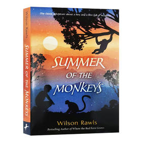 猴子的夏天 英文原版 Summer of the Monkeys 英文版儿童文学小说 进口原版英语课外阅读书籍