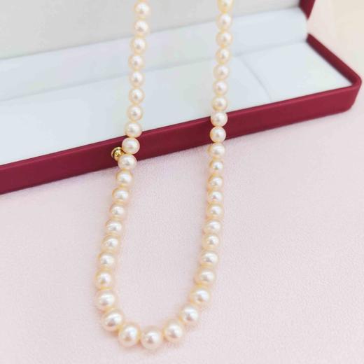 1F金鸿珍珠海水珍珠项链 商品图0