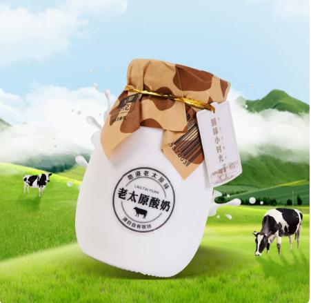 【顺丰发货】山西特产老太原酸奶原味生牛乳冷藏益生菌酸牛奶195g*6瓶 商品图2
