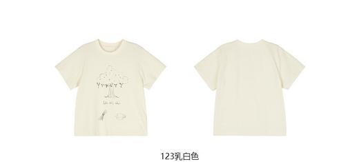 jnby   23年夏款  原创手绘干爽短袖T恤  1N6114030 商品图13