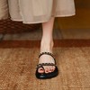 【绝美精致高J感法式高端凉鞋】法式厚底小香风凉拖鞋仙女鞋子2023新款夏季外穿软底海边沙滩凉鞋 商品缩略图1
