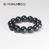 遇石记天然泰山墨玉圆珠手串16mm男款 商品缩略图2