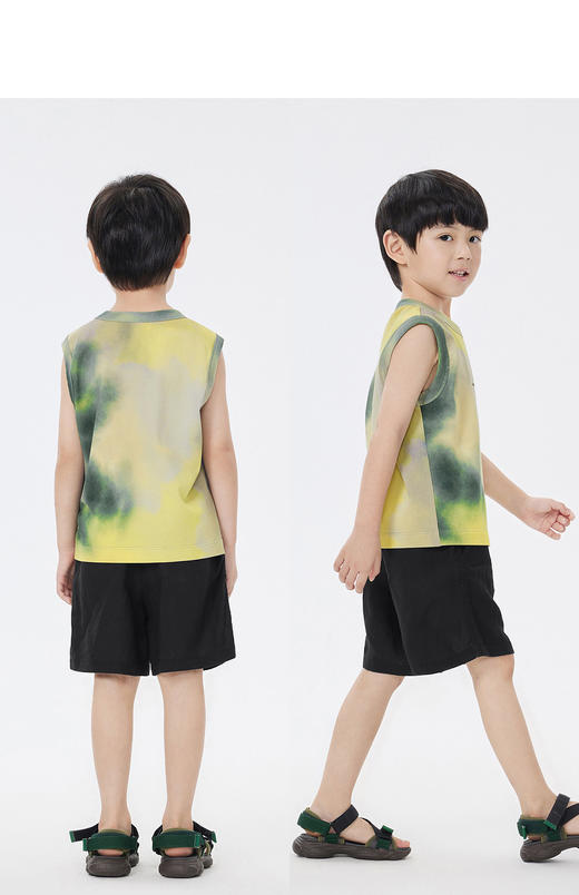 jnby  23年夏款  扎染干爽背心  1N6011280 商品图7