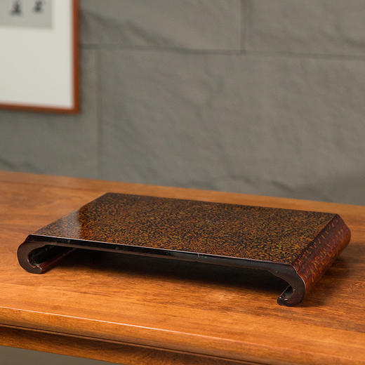 二十世纪 犀皮漆书卷几摆件 商品图4