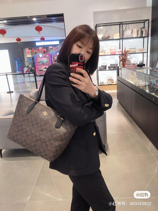 Coach拉链托特包-3色，特价🉐️ 商品图6