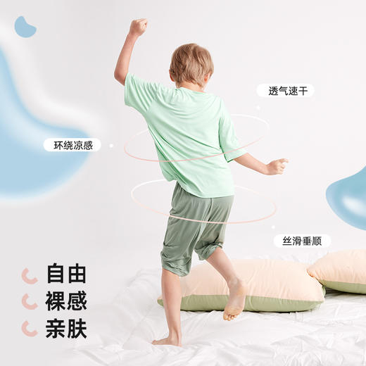 【亲子款冰皮家居 软糯好穿】抗菌家居服套装PXTZ2318-PXTZ2319 商品图3