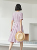 褶皱系列 圆领短袖连衣裙FD4352235 商品缩略图6