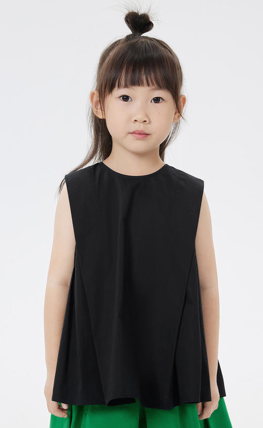 jnby   23年夏款  全棉府绸无袖TOP  1N6211470 商品图9