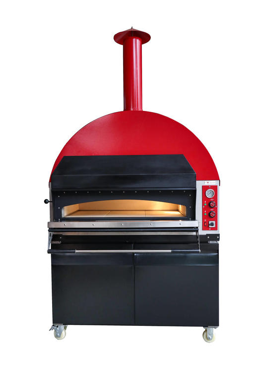 EN-06W披萨烤箱电烤箱带储物柜专业新冷轧钢板商用烤箱石板箱高温专用电热500面包披萨烤鱼包邮 商品图6