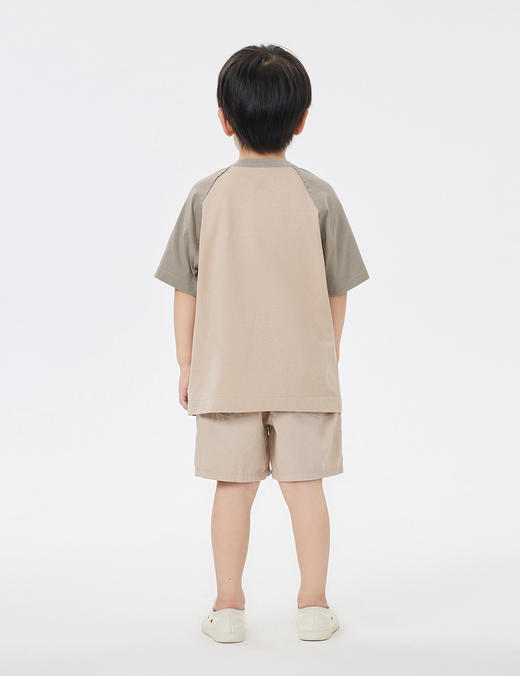 jnby  23年夏款  针织棉插肩袖短袖T恤 1N6114740 商品图4