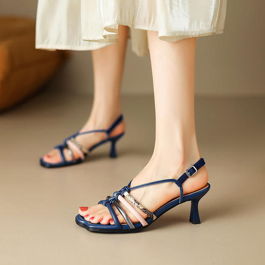 个性简约，拼色舒适露指凉鞋ZYY-A425 商品图5