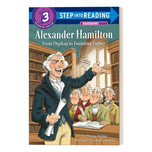 英文原版 Step into Reading 3 - Alexander Hamilton 亚历山大汉密尔顿 英文版 进口英语原版书籍 商品图1