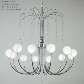 ZY5-270-12头铁艺吊灯（运费自理）