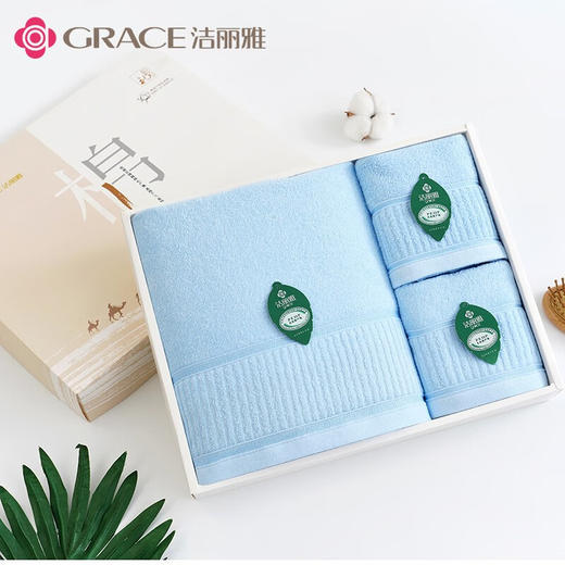 洁丽雅Grace毛巾一浴两面-絮语 商品图1