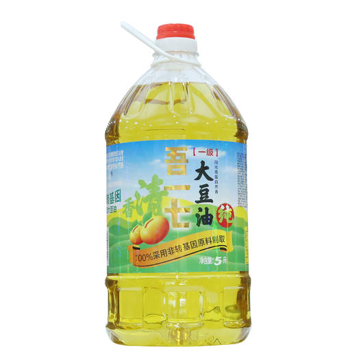 吾一七非转基因一级大豆油5L（6924497919000） 商品图0