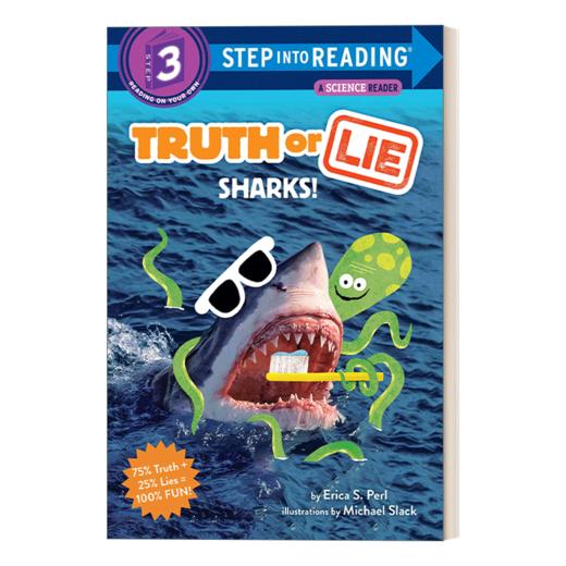 英文原版 Step into Reading 3 - Truth or Lie Sharks 鲨鱼 英文版 进口英语原版书籍 商品图1