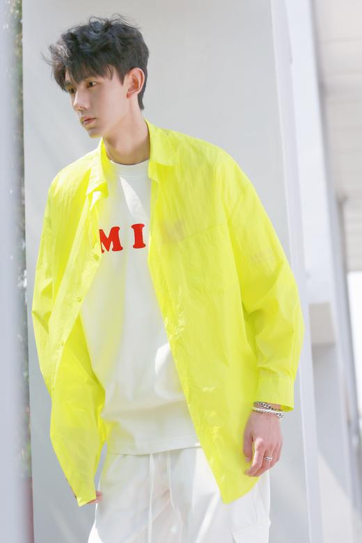 S322425176简单休闲防晒衬衫外套 商品图2