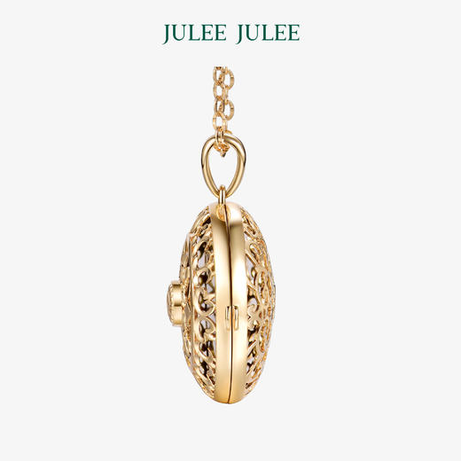 【浮光】相片盒JULEE JULEE茱俪珠宝 18K黄金钻石相片盒吊坠 商品图5