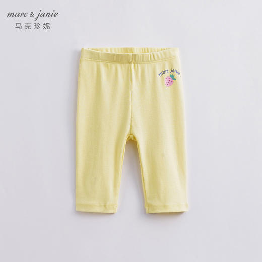 马克珍妮新款夏装 女童弹力针织七分打底裤 儿童裤子230882 商品图4
