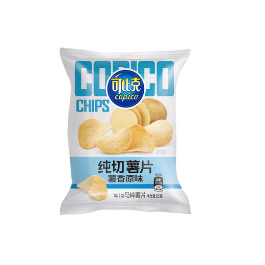 可比克纯切薯片原味70克 商品图1