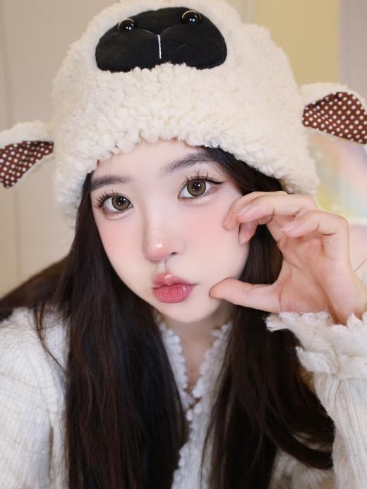 坚果力半年抛 · 溏心甜妹 14.5mm大直径美瞳隐形眼镜    半年抛2片 商品图9