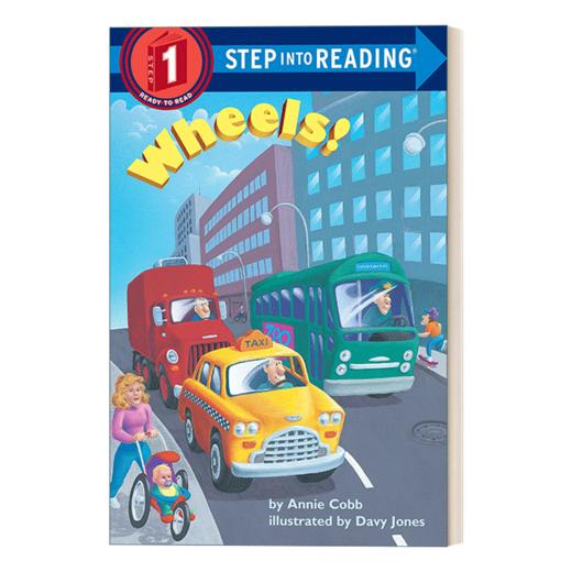 英文原版 Step into Reading 1 - Wheels! 车轮 英文版 进口英语原版书籍 商品图1