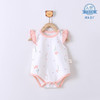 【花边袖包屁衣】宝宝衣服包屁衣婴儿夏季新生儿哈衣薄款全棉连体衣睡衣爬爬外出服 商品缩略图0