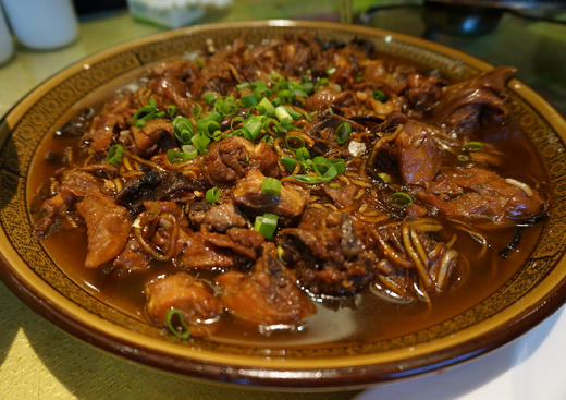 观瀑现杀散养土鸡5-6斤左右 商品图0