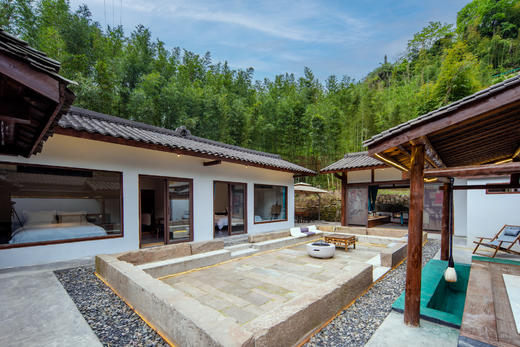 【超值特惠-峨眉山250号】单房预定，699元起住温泉私汤房，峨眉竹林里的避世民宿，报国寺，地暖，hlct 商品图4