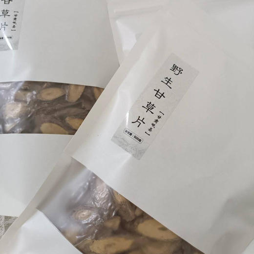 野生红皮大片甘草 商品图1