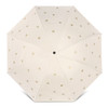 【母亲节礼物】天堂伞 雨伞黑胶防晒防紫外线太阳伞遮阳晴雨伞男女 银杏飞舞 米黄 57CM*8骨 商品缩略图3