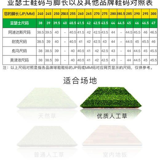 Asics/亚瑟士DS LIGHT次顶AG短钉袋鼠皮足球鞋成人男1103A094-100 商品图3