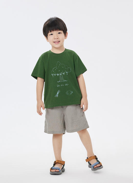 jnby   23年夏款  原创手绘干爽短袖T恤  1N6114030 商品图7