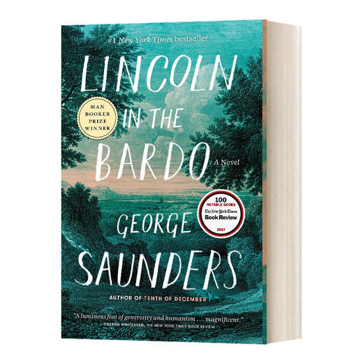 英文原版小说 Lincoln In The Bardo 林肯在中阴界 英文版 进口英语原版书籍 商品图0