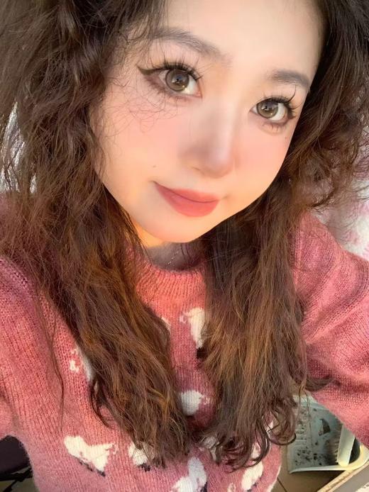 坚果力NUTNUTLOOK小鹿晕晕 14.5mm中大直径高光美瞳隐形眼镜 白狮旗下自营品牌赠送伴侣盒  半年抛2片 商品图9