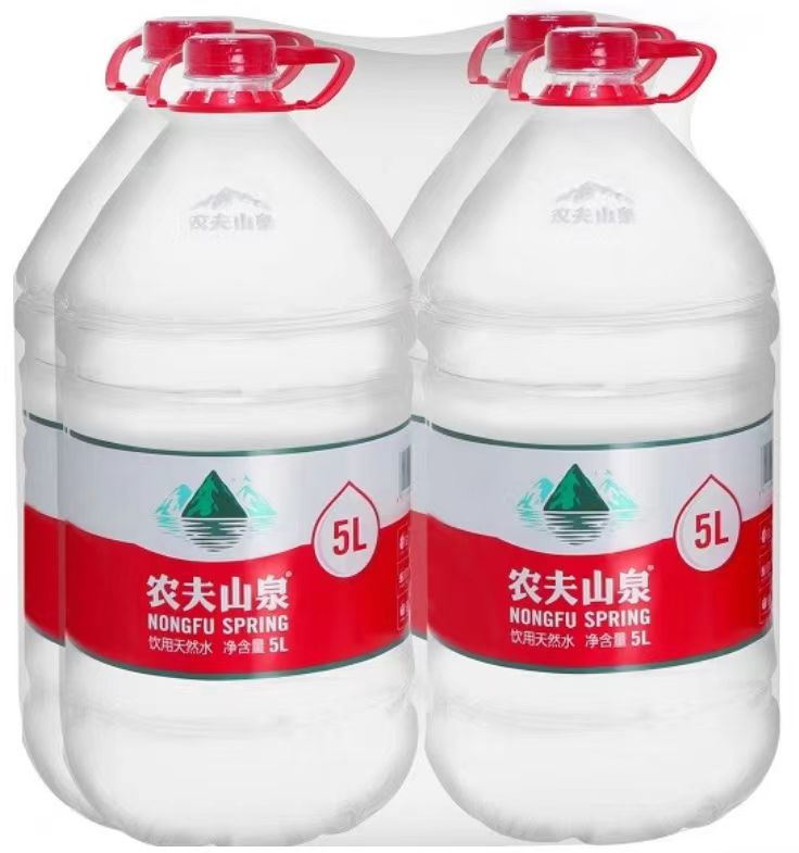 农夫山泉5升4瓶包装大小适中