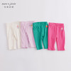 马克珍妮新款夏装 女童弹力针织七分打底裤 儿童裤子230882 商品缩略图0