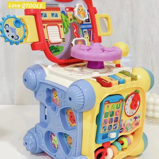 VTech伟易达探索智立方六面体多功能益智早教玩具2岁宝宝婴儿形状配对 商品图2