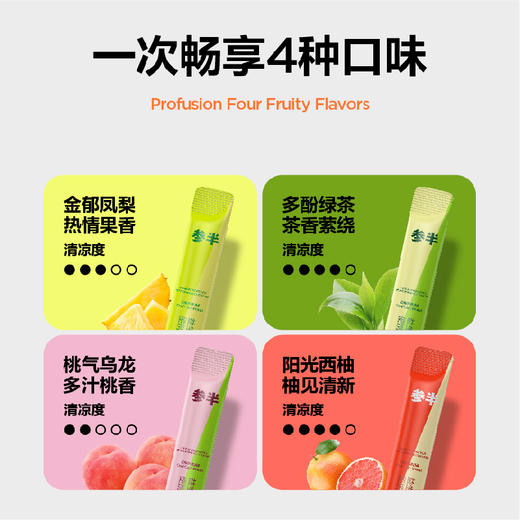 参半益生菌便携漱口水 盒装20条 商品图6