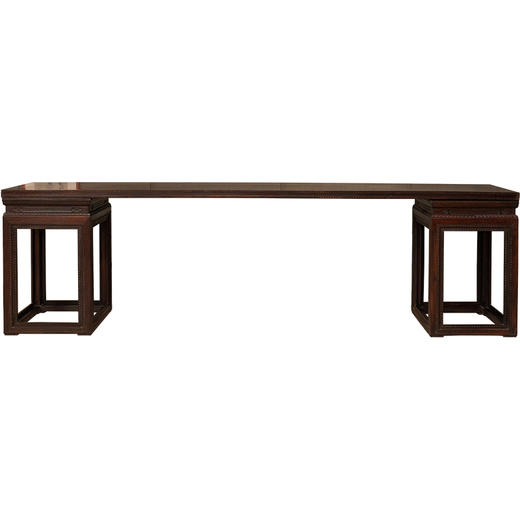 二十世纪 红木回纹架几案 商品图5