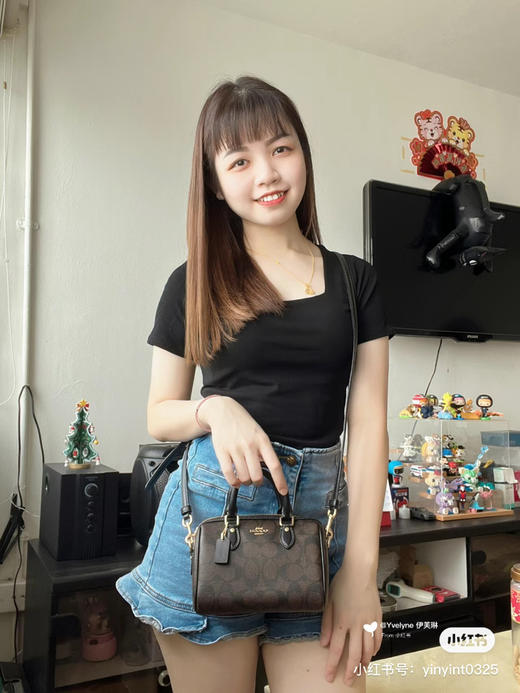 蔻驰mini波士顿枕头包3色，特价🉐️ 商品图4