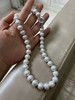 511-3 澳白平替 11-13mm爱迪生珍珠项链 近圆强光的大龙珠 带证书全套 商品缩略图4